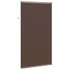 vidaXL Persiana Veneciana Marr&oacute;n Oscuro con Patr&oacute;n 213 x 120 cm PVC