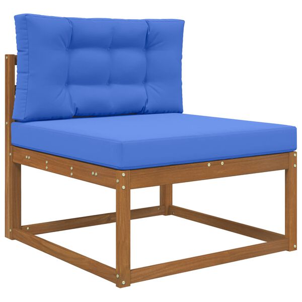 vidaXL Coj&iacute;n para sof&aacute; de exterior 2 pcs Tuquesa Poli&eacute;ster