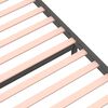 vidaXL Estructura de cama individual sin colch&oacute;n madera gris 75x190 cm