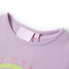 Camiseta infantil lila 128