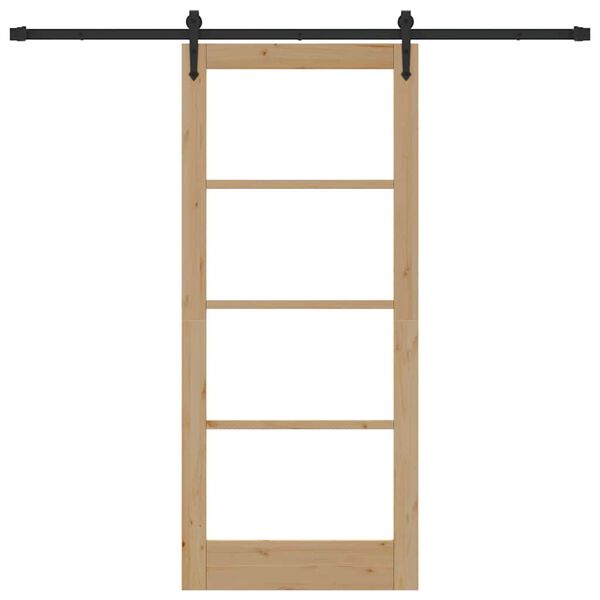 vidaXL Puerta Corredera ORKDAL Natural 86 x 198,5 cm