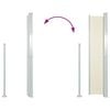 vidaXL Toldo lateral retr&aacute;ctil 140x300 cm crema