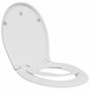 vidaXL Asiento de WC 47 x 37 x 4 cm Duroplast