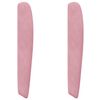 vidaXL Oreja de cabecero Rosa 80 x 23 x 6 cm Terciopelo