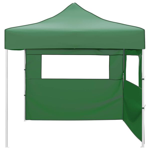 vidaXL Carpa de Fiesta Verde 292 x 292 x 315 cm Tela Oxford