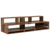 vidaXL Escritorio de estudio Madera envejecida 130 x 42,5 x 36 cm