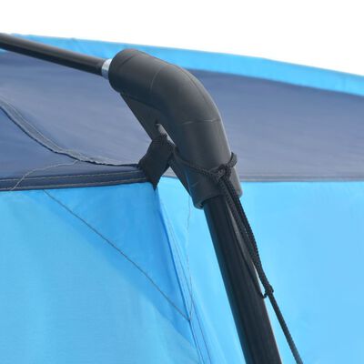 vidaXL Carpa para piscina de tela azul 590x520x250 cm