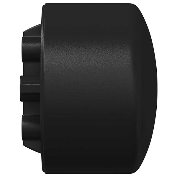 vidaXL Tapas finales de mesa de f&uacute;tbol 10 pcs Negro 1,5 x 1,5 x 1 cm