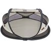 DERYAN Cuna de viaje desplegable Baby Luxe con mosquitera crema