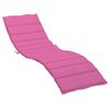 vidaXL Coj&iacute;n de tumbona Tela Oxford (100% poli&eacute;ster) Rosa