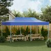 vidaXL Carpa de Fiesta Azul 291 x 580 x 315 cm Tela Oxford