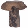 vidaXL Taburete Natural 35 x 35 x 35 cm Madera de teca maciza