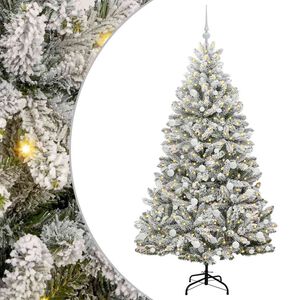 vidaXL &Aacute;rbol de Navidad artificial con ramas articuladas 180 cm