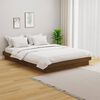 vidaXL Estructura de cama madera maciza marr&oacute;n miel 120x200 cm