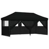 vidaXL Carpa de Fiesta 292 x 580 x 315 cm Negro Tela Oxford