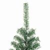 vidaXL Árbol de Navidad Artificial Nevado con Luz LED Verde y 150 cm