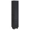 vidaXL Juego de armarios 2 pcs 33 x 34,5 x 90 cm Madera de ingenier&iacute;a