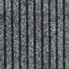 vidaXL Felpudo de rayas gris 40x60 cm