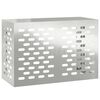 vidaXL Funda para Aire Acondicionado Plateado 90 x 40 x 60 cm