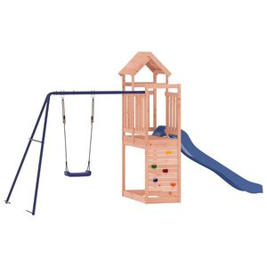 vidaXL Parque infantil de exterior madera maciza Douglas
