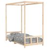vidaXL Estructura de cama infantil madera maciza de pino 90x190 cm