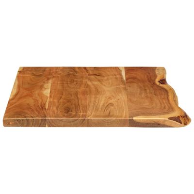 vidaXL Encimera para armario tocador madera maciza acacia 100x55x2,5cm
