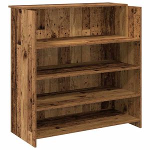 vidaXL Mostrador de recepci&oacute;n madera vieja 100x50x103,5 cm