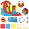 Happy Hop Castillo hinchable con tobogán y piscina 280x319x211 cm