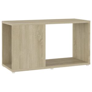 vidaXL Mueble de TV madera contrachapada roble Sonoma 60x24x32 cm