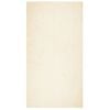 vidaXL Alfombra de pelo corto suave lavable HUARTE crema 60x110 cm