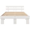 vidaXL Estructura de cama 120 x 190 cm Madera de pino macizo