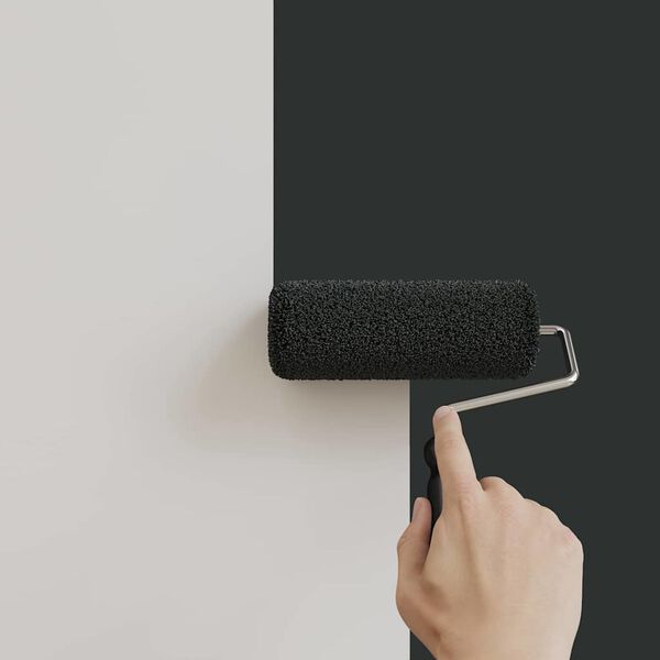 vidaXL Pintura de pared Negro 16,5 x 16,5 x 15,9 cm Impresión en pared