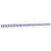 vidaXL Tela de cenefa de toldo de repuesto rayas azul y blanco 400 cm