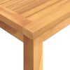 vidaXL Juego de comedor de jard&iacute;n 7 piezas madera maciza de teca
