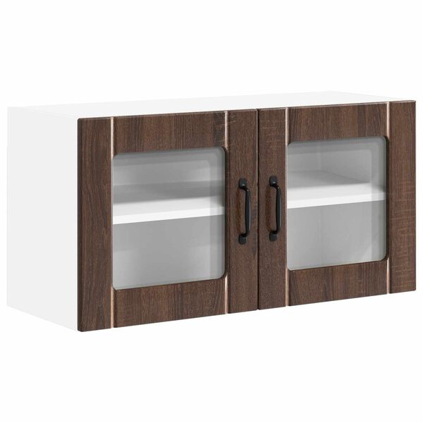 vidaXL Mueble de Cocina Roble Marr&oacute;n 80 x 31 x 40 cm
