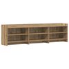 vidaXL Mueble de TV 168 x 33 x 47 cm Roble artisan