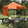 vidaXL Carpa Dosel Manual Naranja 194 x 194 x 251 cm tela