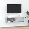 vidaXL Mueble de TV Sonoma gris 100x31x25,5 cm madera de ingenier&iacute;a