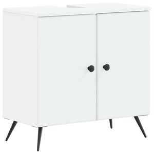 vidaXL Mueble de lavabo para ba&ntilde;o BREDA Blanco 59,5 x 31,5 x 59 cm