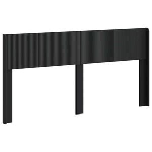 vidaXL Cabecero Negro PB