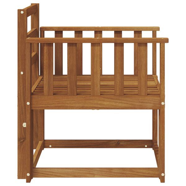vidaXL Sof&aacute; de exterior Madera de Acacia S&oacute;lida Natural