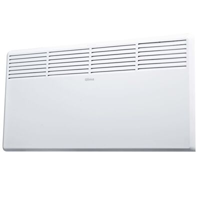 Qlima Calentador de panel eléctrico blanco 1800 W EPH1800 LCD