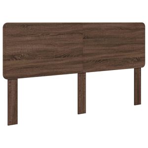 vidaXL Cabecero Roble Marr&oacute;n 200 cm Madera contrachapada