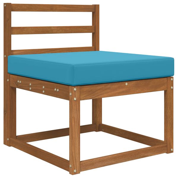 vidaXL Coj&iacute;n para sof&aacute; de exterior Azul Royal 60 x 60 x 8 cm Poli&eacute;ster