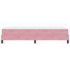 vidaXL Cama tipo Box Spring con colch&oacute;n Rosa 80 x 200 cm tela