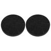 vidaXL Filtros de carb&oacute;n para extractor de aire 2 uds 105x21 mm