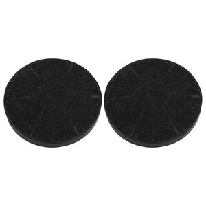 vidaXL Filtros de carb&oacute;n para extractor de aire 2 uds 105x21 mm