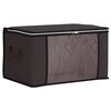 vidaXL Caja de almacenamiento con ventana lateral transparente