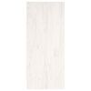 vidaXL Estanter&iacute;a madera maciza de pino blanco 104x33x76 cm