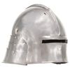 vidaXL R&eacute;plica de casco de caballero medieval antiguo LARP acero plata
